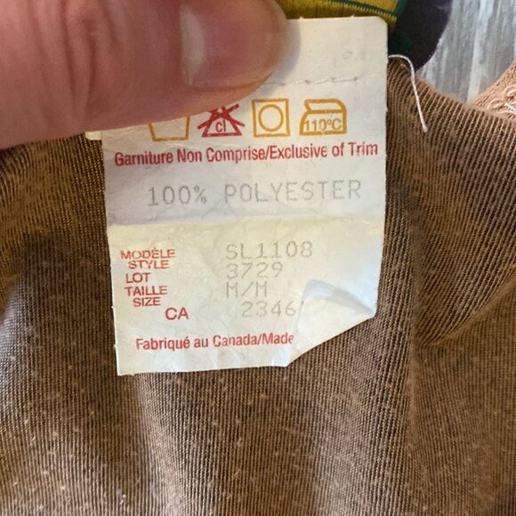 Vintage Flirty Peach Dress - Picture 4 of 6